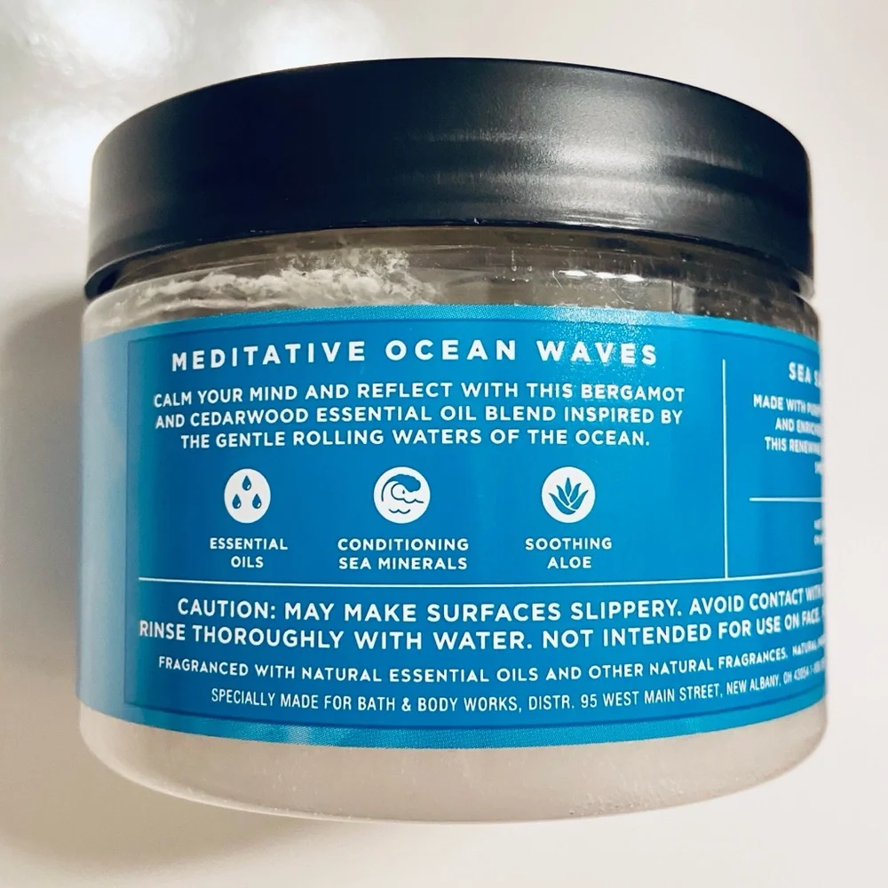 Bath & Body Works Aromatherapy Ocean Essentials Sea Salt Body Scrub